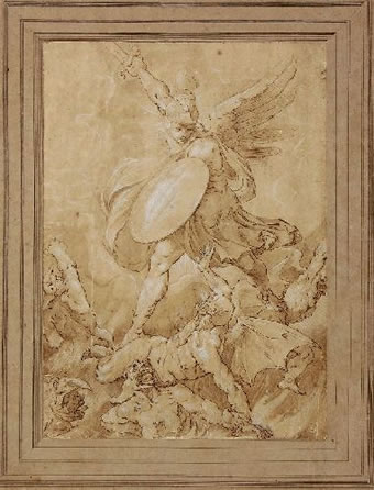 Bartholomäus Spranger (zugeschr.), Triumph der Weisheit über die Unwissenheit. Um 1580.