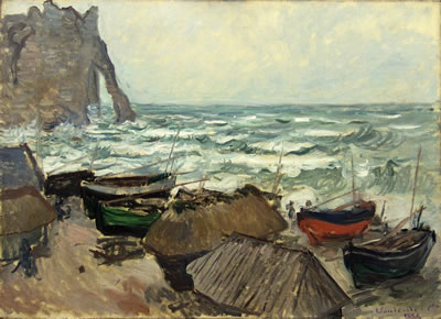 Claude Monet Fischerboote