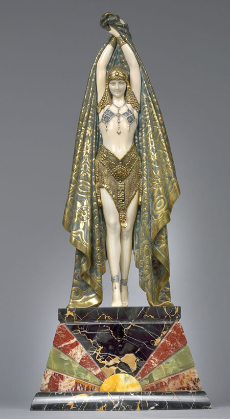 Demetre Chiparus, Antinea, Bronze versteigert für 97.900 Euro