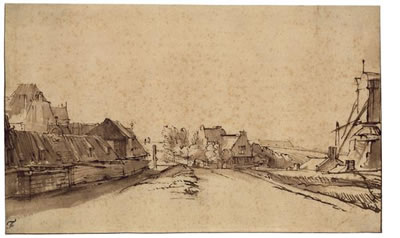 Rembrandt (Harmensz.) van Rijn | Das Bollwerk