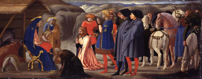 Masaccio Anbetung der Könige / Adoration of the Magi, 1426