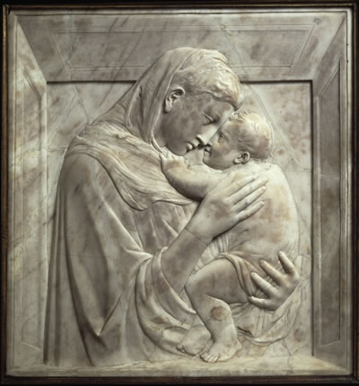 Donatello Pazzi-Madonna, ca. 1420