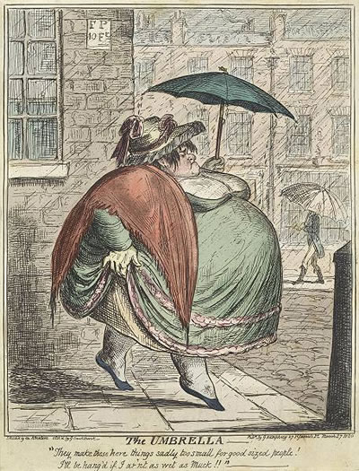 George Cruikshank (1792-1878) The Umbrella, 1820 