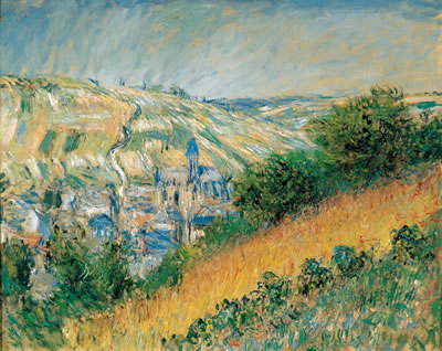 Claude Monet  Blick auf Vétheuil, 1881 