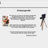 Manfred Beck Kamera - Service