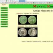 Moneta Romana, römische Münzen