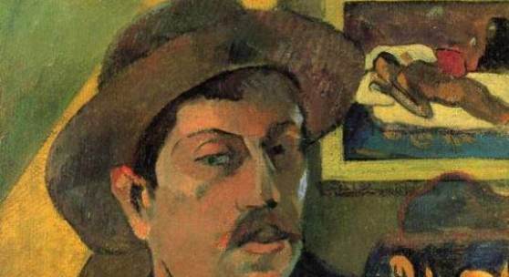 Gauguin, Paul 	 Selbstportraet 	Impressionismus  	Das Gemälde "Selbstportraet" von Paul Gauguin als hochwertige, handgemalte Ölgemälde-Replikation. © www.oel-bild.de