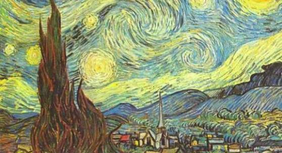 Gogh, Vincent Willem van 	 Sternennacht 	Impressionismus   	Das Gemälde "Sternennacht" von Vincent Willem van Gogh als hochwertige, handgemalte Ölgemälde-Replikation. Originalformat: 73 x 92 cm