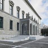 Kunst Museum Winterthur Reinhart am Stadtgarten mit neuer Treppenskulptur Foto: 