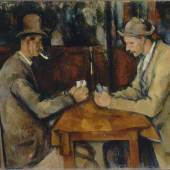 Paul Cezanne, Les Joueurs de cartes, entre 1890 et 1895 - Huile sur toile, 47 x 56,5 cm, Paris, musée d’Orsay, Legs comte Isaac de Camondo, 1911 © Musée d’Orsay, Dist. RMN-Grand Palais / Patrice Schmidt