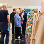  Frank Elstner besucht die 1. Benefizauktion der Freunde und Förderer der art KARLSRUHE Credit: Lars Behrendt