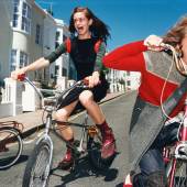 Girls on Bikes, 1997 © Elaine Constantine