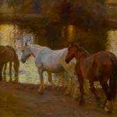 Lot 73 SIR ALFRED JAMES MUNNINGS, P.R.A., R.W.S. British 1878 - 1959