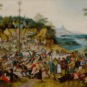 10308 Lot 12 - Pieter Brueghel the Younger, St. George's Kermis with the Dance Around the Maypole