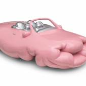 Erwin Wurm  Fat Car (Convertible) 2004/2005  Styropor, Fiberglas, Polyurethan und Polyesterlack L 102,9 cm, B 62,6 cm, H 32,4 cm 