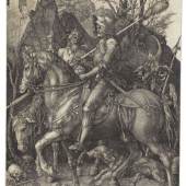 € 47.500* Aufruf: € 28.000 Nr. 12: Albrecht Dürer – Der Reiter (Ritter, Tod und Teufel)