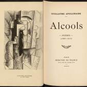 Pablo Picasso: Frontispiz zu Guillaume Apollinaire, Alcools Poèmes, 1913. Radierung, 18,5 x 12,5 cm Preußischer Kulturbesitz, Abteilung Historische Drucke. © VG Bild-Kunst