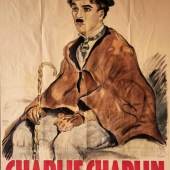 Andanti, Schwäbisch Gmünd, Charlie Chaplin im Goldrausch. Plakat, illustriert von Walter Gustav Hippel. 1925. 3.200,-