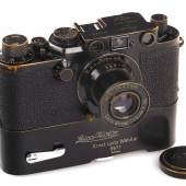 3 – Los 224 Leica IIIf black 'Swedish Army', Jahr: 1956 SN: 822934 € 26.000 / € 40.000 – 50.000, Ergebnis: 26.400 Euro