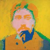 Andy Warhol Marcel Proust, 1974 Acryl und Siebdruckfarbe auf Leinen, 101 x 101 cm Schätzwert € 280.000 – 380.000