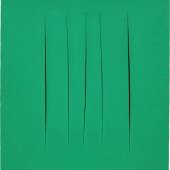 Lucio Fontana Estimate £850,000 - 1,200,000 ‡♠  Sold for £889,000