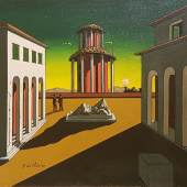 Galleria d'Arte Maggiore G.A.M. Giorgio de Chirico, Piazza d'Italia, 1956-1958 Courtesy of Maggiore g.a.m.