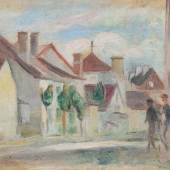 Renoir, Pierre-Auguste  Maisons d'Essoyes. Schätzpreis: CHF 145'000.-