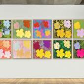 52 Andy Warhol	 Flowers (10 Blatt), 1970. 10 Blatt Farbserigrafien Schätzpreis: € 800.000 - 1.200.000 