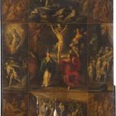 FRANS FRANCKEN DER JÜNGERE (1581 Antwerpen - 1642 Ebenda), PASSIONSWEG CHRISTI, Öl auf Holztafel. 73 cm x 59,5 cm. Limit: 2.800,- €