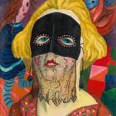 RUDOLF WACKER, Ilse mit Maske, 1925 © Privatbesitz | Foto: Leopold Museum, Wien