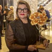 Eröffnung der Installation Archiv der Blüten im Swarovski Kristallwelten Store Wien: Lilli Hollein, Generaldirektorin MAK © Swarovski Kristallwelten