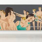 Alex Katz Private Domain, 1969 Oil on linen 289,6 x 594,4 cm (114 x 234 in) (AKZ 1530) © Alex Katz / ARS, New York 2022 Photo: Charles Duprat