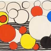 Alexander Calder, Discs on Stripes, 1972