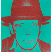 Aeneas Bastian Fine Art Andy Warhol, Joseph Beuys, 1980 Courtesy of Aeneas Bastian Fine Art