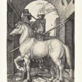  Albrecht Dürer, Das Kleine Pferd, 1505 Kupferstich Dauerleihgabe Stift Stams   © TLM 