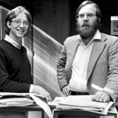 Bill Gates and Paul G. Allen in 1979