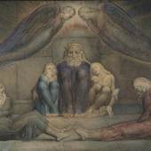 William Blake (1757–1827) Ugolino und seine Söhne im Gefängnis (Ugolino and his Sons in prison), 1826 Tempera-Malerei, 33 x 44 cm The Fitzwilliam Museum, Cambridge © The Fitzwilliam Museum, University of Cambridge