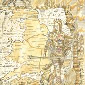 Boudica, Adam Dant, shellac ink on paper 52cm x 72cm, 2024 © Adam Dant 