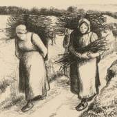 Camille Pissarro: Porteuses de fagots / Reisigträgerinnen, 1896