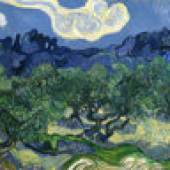 Vincent van Gogh, Olivenbäume mit Les Alpilles im Hintergrund, 1889, The Museum of Modern Art, New York Vincent van Gogh, Olivenbäume mit Les Alpilles im Hintergrund, 1889, The Museum of Modern Art, New York