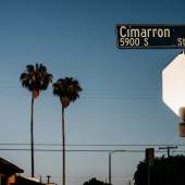 Cimarron Street in South Central LA, wo der Spielfilm »Boyz n tha hood« spielt Foto ONDRO