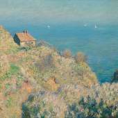 Claude Monet, La maison du pêcheur, Varengeville, 1882, Oil on canvas, 71,5 × 58 cm, Collection Museum Boijmans Van Beuningen, Rotterdam