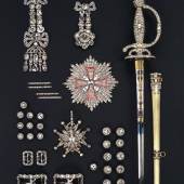 Die Diamantrosengarnitur im Juweleninventar von 1719 