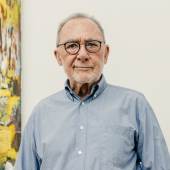 Gerhard Richter im Albertinum, Dresden, 2017, Foto: David Pinzer