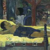 Paul Gauguin (1848 - 1903), Die Geburt – Te tamari no atua (L’enfant- Dieu), 1896  © Bayerische Staatsgemäldesammlungen, Neue Pinakothek München