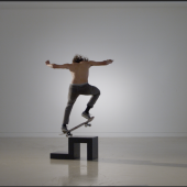 Shaun Gladwell Jesus Esteban in ‘Skateboarders vs Minimalism’