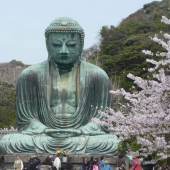 Der Große Buddha von Kamakura/Japan Bronzeguss, Mitte 13. Jh. (Foto: Stephan v. d. Schulenburg)