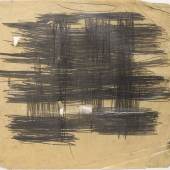 Günter Brus, "Ohne Titel (Mallorca)", 1960, Graphit auf Papier, 46,5 x 55 cm, BRUSEUM/Neue Galerie Graz, UMJ, Foto: Universalmuseum Joanneum/N. Lackner