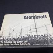 Günter Zint - Atomkraft ('Nuclear Power',  PROTEST PHOTOBOOK) - 1977  Current bid  €222