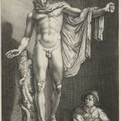 Hendrick Goltzius, Stecher Apollo Belvedere , 1592 